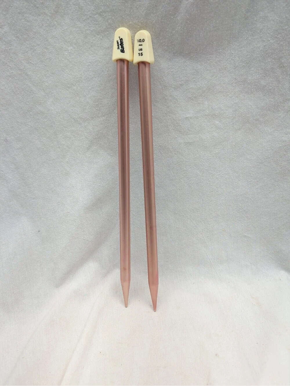 Susan Bates Silvalume Knitting Needles 15 US 10 mm 10 Inches